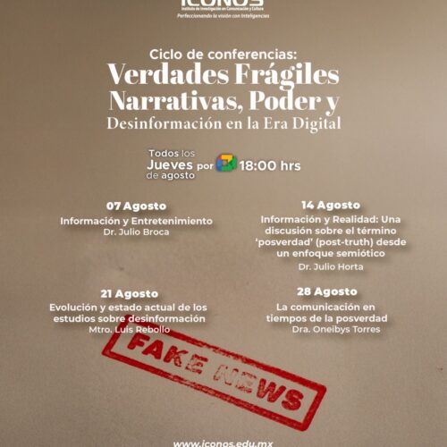 cartel de conferencias