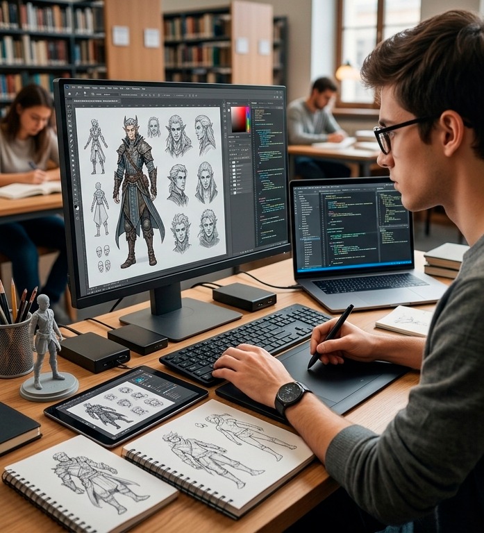 Diseño y Animación de Personajes con Inteligencia Artificial 3