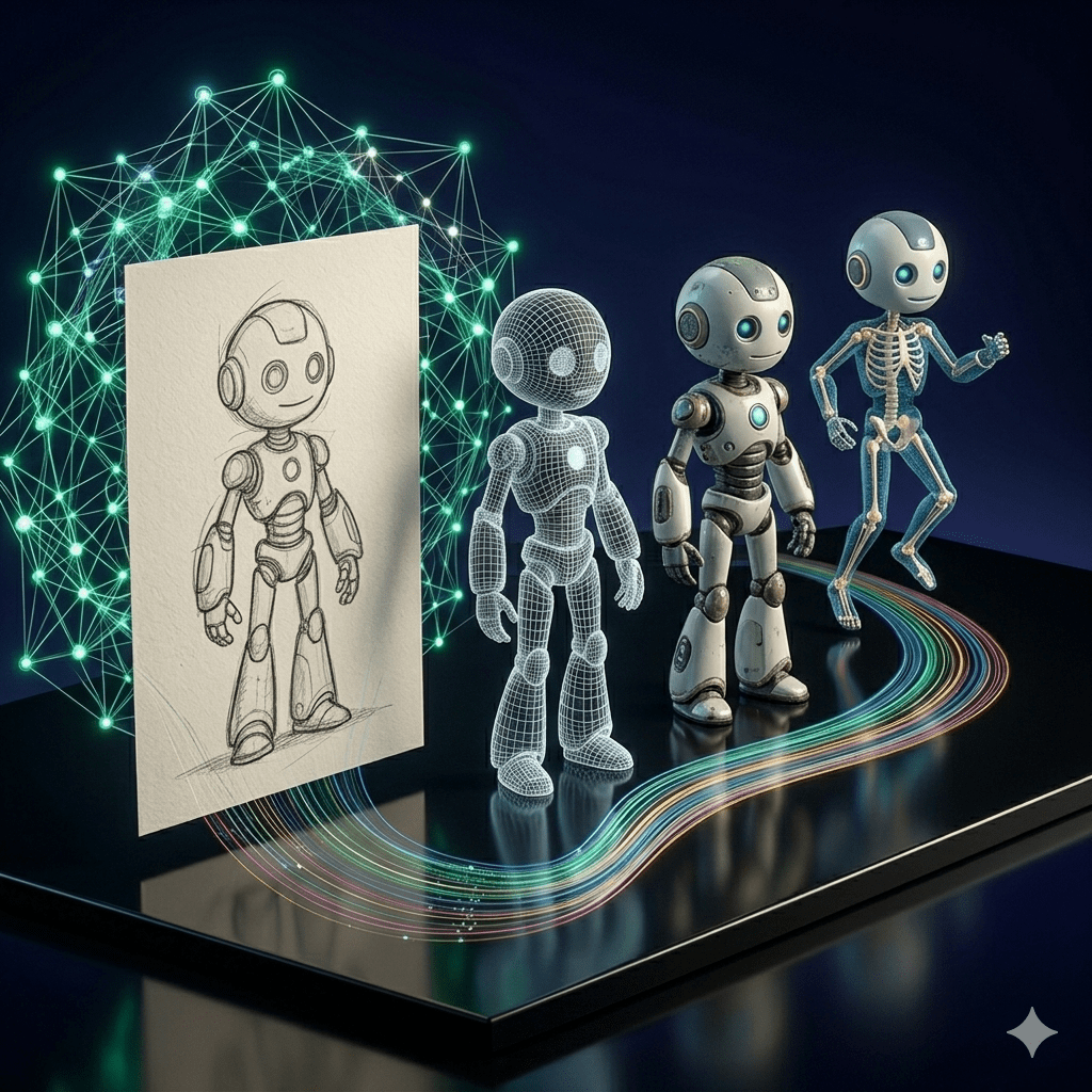 Diseño y Animación de Personajes con Inteligencia Artificial